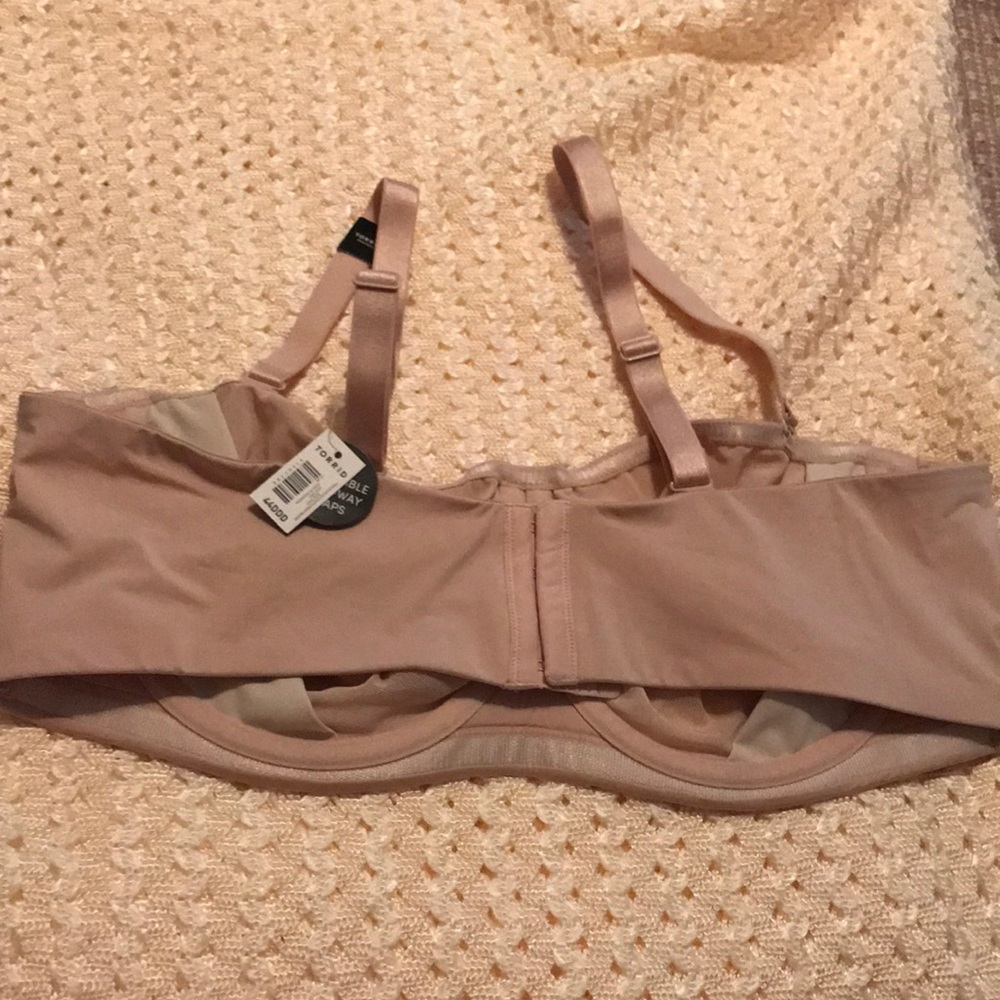 Torrid Blush Strapless Bra - Picture 2 of 2